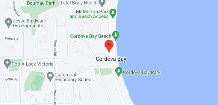 map of 5030 Cordova Bay Rd
